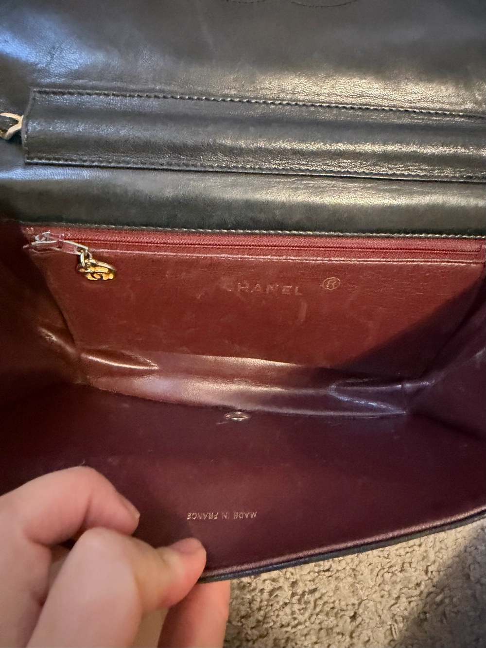 Authentic Vintage CHANEL flap bag - Picture 5 of 7